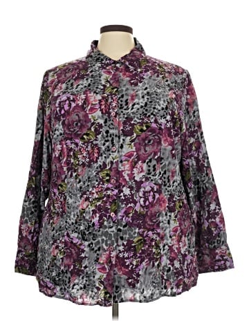 White Stag Long Sleeve Blouse (view 1)