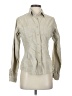 Assorted Brands 100% Cotton Ivory Long Sleeve Button-Down Shirt Size S - photo 1