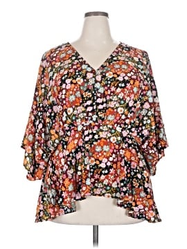 Emily Wonder 3/4 Sleeve Blouse (view 1)