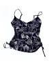 Nautica Print Black Swimsuit Top Size 2 - photo 1