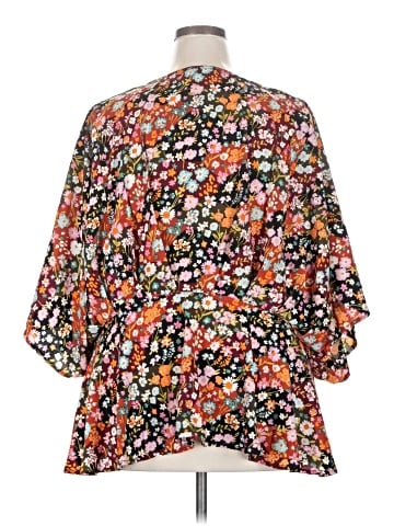 Emily Wonder 3/4 Sleeve Blouse (view 2)