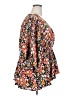Emily Wonder 100% Polyester Orange 3/4 Sleeve Blouse Size 2X - photo 4