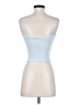 Shein Blue Tube Top Size 2 - photo 2