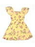 THREE PINK HEARTS 100% Polyester Floral Yellow Dress Size S (kids) - photo 1