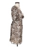 WAYF 100% Polyester Animal Print Brown Cocktail Dress Size S - photo 4