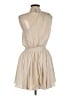 Do & Be 100% Polyester Solid Tan Casual Dress Size M - photo 2