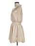 Do & Be 100% Polyester Solid Tan Casual Dress Size M - photo 5