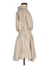 Do & Be 100% Polyester Solid Tan Casual Dress Size M - photo 4