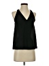 ASOS 100% Polyester Black Sleeveless Blouse Size 4 - photo 1