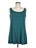 Eileen Fisher 100% Silk Teal Blouse Size M - photo 1