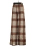 Unbranded Plaid Brown Casual Pants Size S (estimated) - photo 2