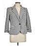 Catherine Malandrino Stripes Gray Blazer Size L - photo 1