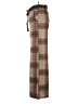 Unbranded Plaid Brown Casual Pants Size S (estimated) - photo 5