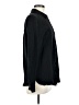 Nine West 100% Cotton Black Long Sleeve Button-Down Shirt Size M - photo 4