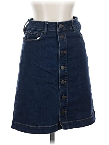 Ann Taylor Denim Skirt (view 1)