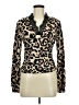 Unbranded Animal Print Brown Long Sleeve Blouse Size M - photo 1