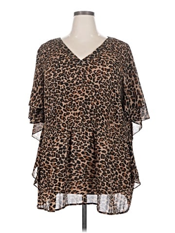 Catherines Short Sleeve Blouse (view 1)