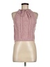 Shein 100% Polyester Pink Sleeveless Blouse Size 6 - photo 1