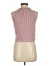Shein 100% Polyester Pink Sleeveless Blouse Size 6 - photo 2