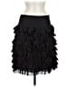 Etcetera 100% Silk Black Silk Skirt Size 6 - photo 1