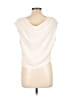 Shein 100% Polyester Ivory Sleeveless Blouse Size 12 - photo 2