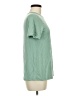 LAKE Solid Green Short Sleeve T-Shirt Size M - photo 4