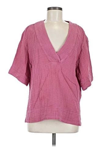 Faherty Short Sleeve Blouse (view 1)