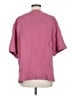 Faherty 100% Cotton Pink Short Sleeve Blouse Size L - photo 2