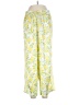 Adore Me 100% Polyester Tropical Yellow Casual Pants Size L - photo 1