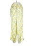 Adore Me 100% Polyester Tropical Yellow Casual Pants Size L - photo 2