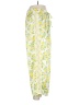 Adore Me 100% Polyester Tropical Yellow Casual Pants Size L - photo 4