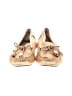 MICHAEL Michael Kors 100% Leather Gold Flats Size 6 1/2 - photo 2