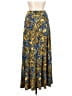 Lularoe Paisley Blue Casual Skirt Size L - photo 2
