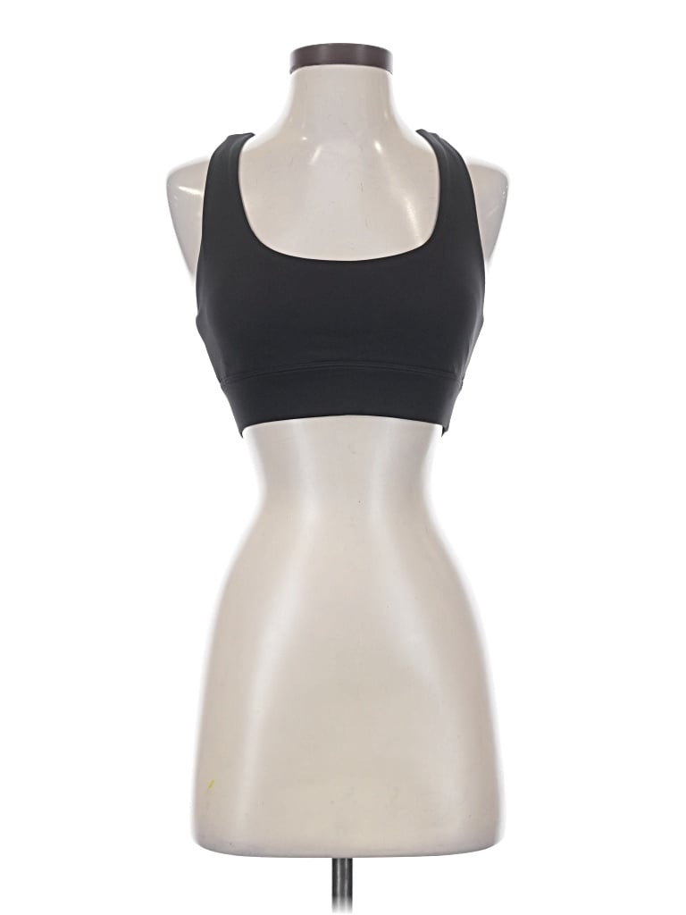 Pre-owned Vitality Tank Top Black Halter Neckline Tops