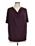 Athleta Burgundy Short Sleeve Turtleneck Size L - photo 1