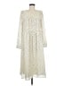 Madewell 100% Polyester Polka Dots Ivory Casual Dress Size M - photo 1