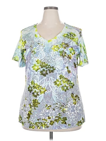 G Collection Short Sleeve Blouse (view 1)