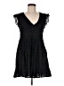 By Anthropologie 100% Cotton Black Cocktail Dress Size M (petite) - photo 1