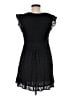 By Anthropologie 100% Cotton Black Cocktail Dress Size M (petite) - photo 2