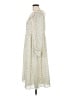 Madewell 100% Polyester Polka Dots Ivory Casual Dress Size M - photo 5