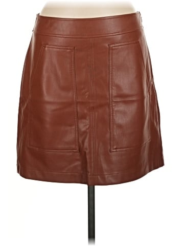 Ann Taylor LOFT Faux Leather Skirt (view 1)