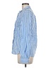 UNTUCKit 100% Cotton Checkered-gingham Blue Long Sleeve Button-Down Shirt Size 6 - photo 5