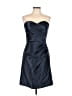 Bill Levkoff 100% Polyester Blue Cocktail Dress Size 10 - photo 1