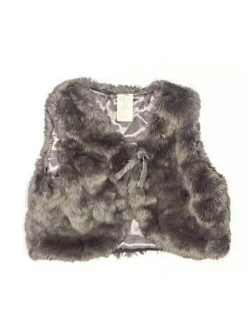 H&M Faux Fur Vest (view 1)