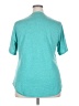 Unbranded Teal Short Sleeve Top Size 2X - photo 2