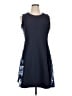 DKNY Graphic Blue Casual Dress Size 16 - photo 1