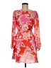 Traffic People 100% Polyester Paisley Pink Cocktail Dress Size M - photo 1