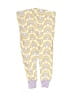 Walmart 100% Cotton Print Yellow Sweatpants 9-12 MO / 12 MO - photo 2