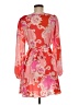 Traffic People 100% Polyester Paisley Pink Cocktail Dress Size M - photo 2