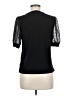 CeCe Black Short Sleeve Top Size M - photo 2